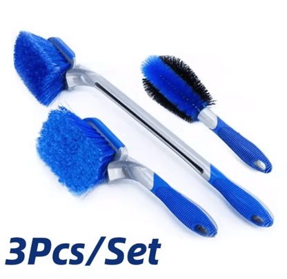 WheelShine Hub & Tire Cleaning Brush Kit