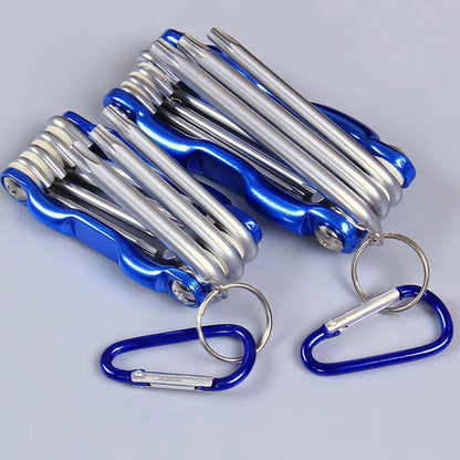 Portable Folding Hex Wrench Set  Allen Keys Torx And Hexagonal Spanners For Home  Workshop 1