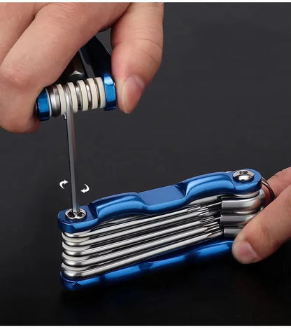 Portable Folding Hex Wrench Set  Allen Keys Torx And Hexagonal Spanners For Home  Workshop 4
