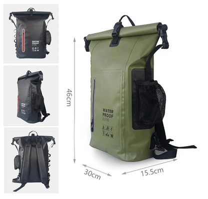 AquaGuard Waterproof Kayak Dry Bag Backpack 6
