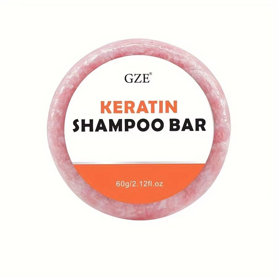 Keratin Shampoo Bar  Thickening  AntiFrizz Soap For Dry Damaged Curly Or ColorTreated Hair 6