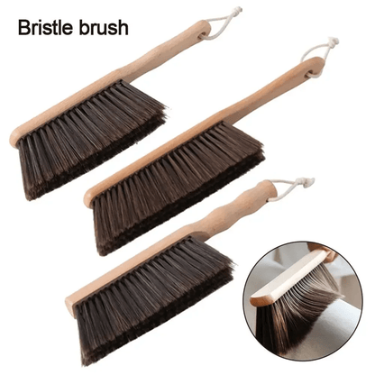 BrewClean Natural Wood Coffee Grinder Cleaning Brush