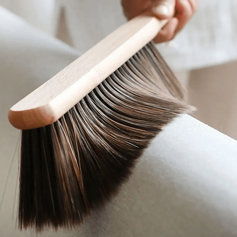 BrewClean Natural Wood Coffee Grinder Cleaning Brush 3