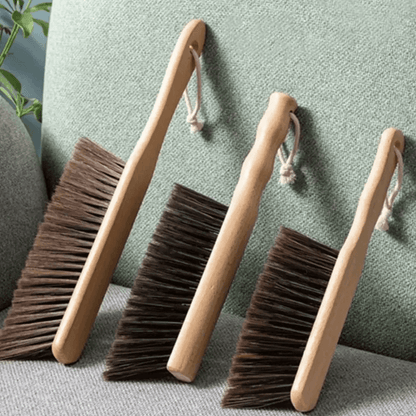 BrewClean Natural Wood Coffee Grinder Cleaning Brush 4