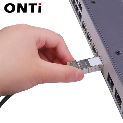 ONTi 10G SFP Twinax Direct Attach Copper Cable  HighSpeed DAC For Cisco Huawei MikroTik HP Intel Sw 1