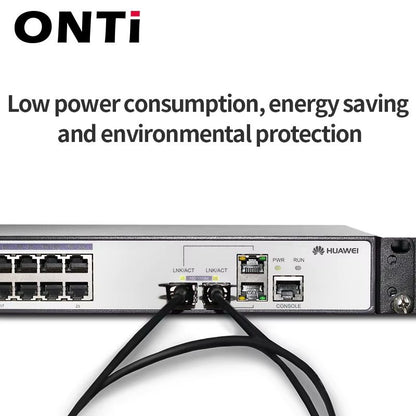 ONTi 10G SFP Twinax Direct Attach Copper Cable  HighSpeed DAC For Cisco Huawei MikroTik HP Intel Sw 3