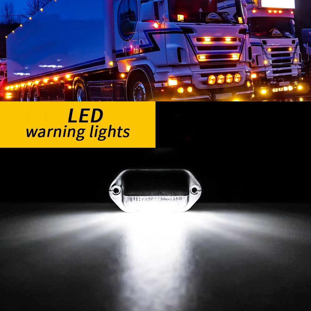 LED License Plate Light White Bulbs For SUV Truck Trailer Van Tag Step Lamp 2