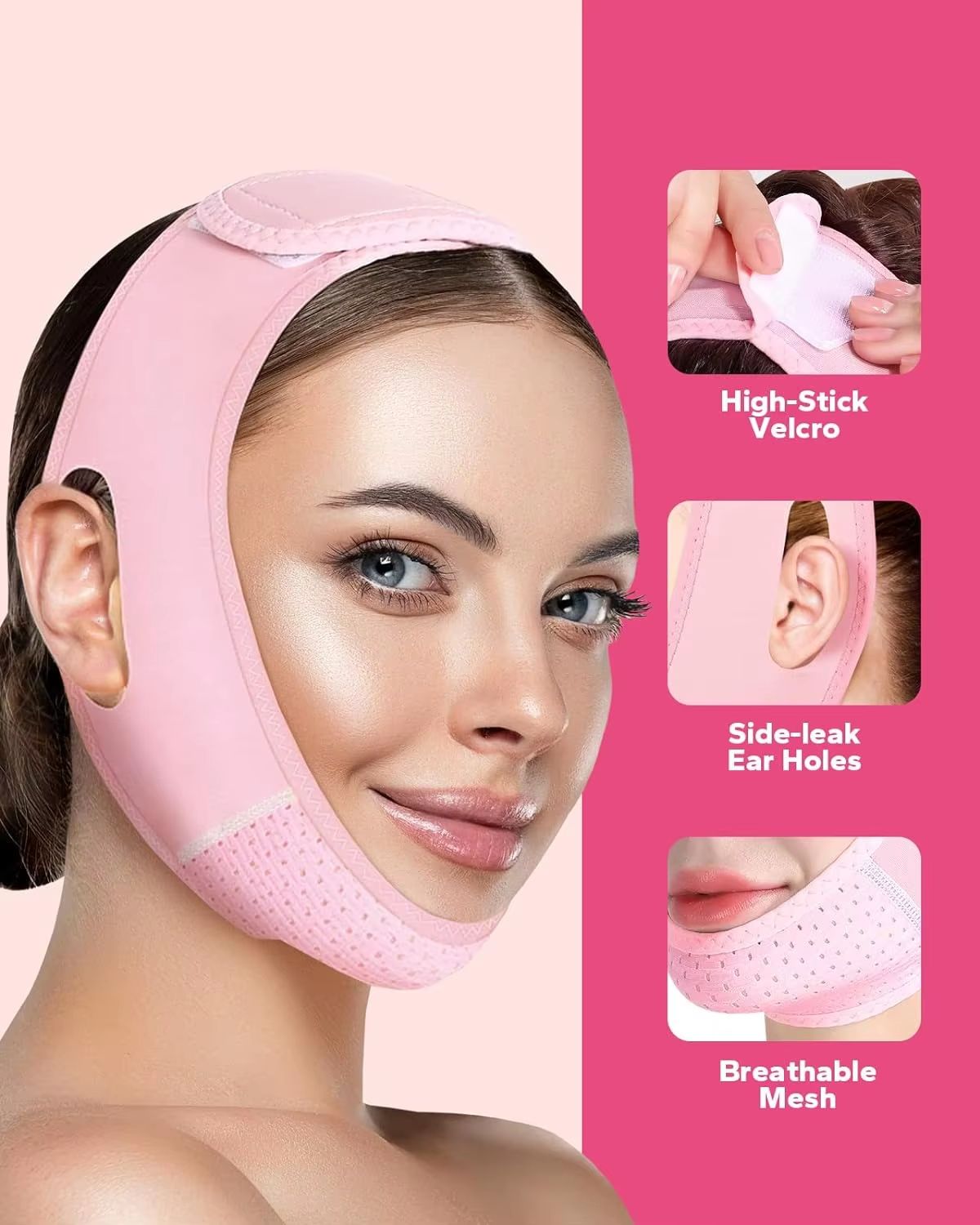 VLine Face Strap  Double Chin Reducer  Chin Lift Mask 4