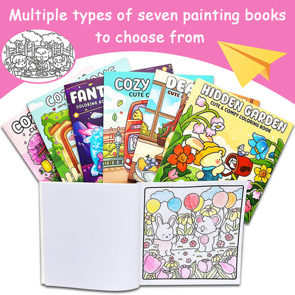 A Collection Of Best Selling Adult Coloring Books Covering Diverse Themes For Stress Relief 3