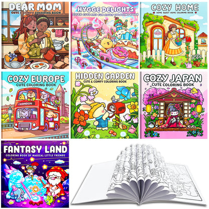 A Collection Of Best Selling Adult Coloring Books Covering Diverse Themes For Stress Relief 12