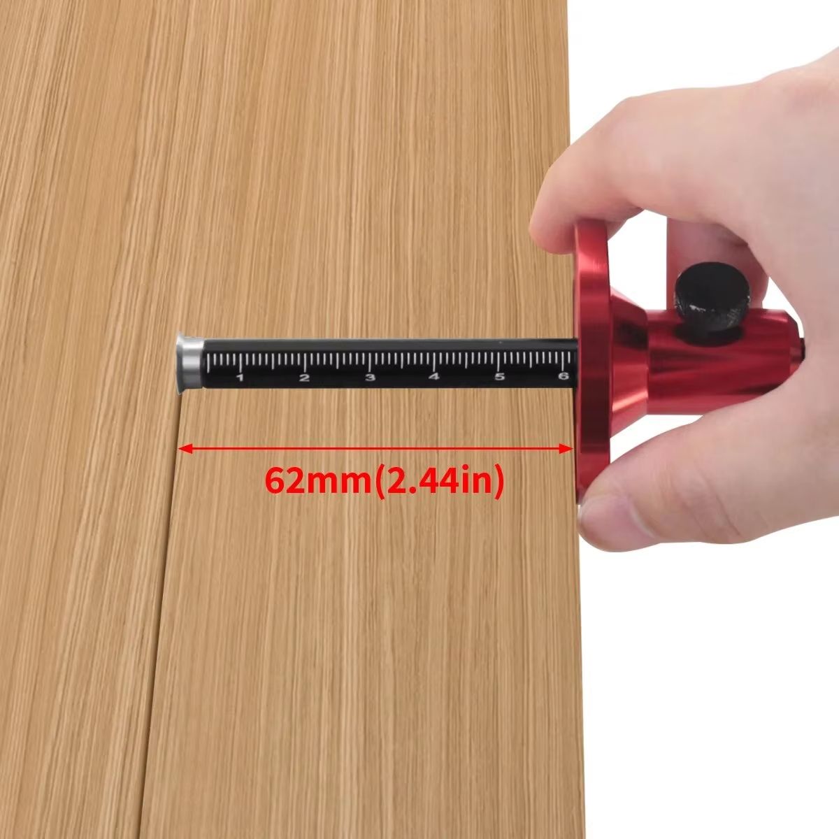 Precision Wheel Marking Gauge  Wood Scriber  Measuring Tool 5