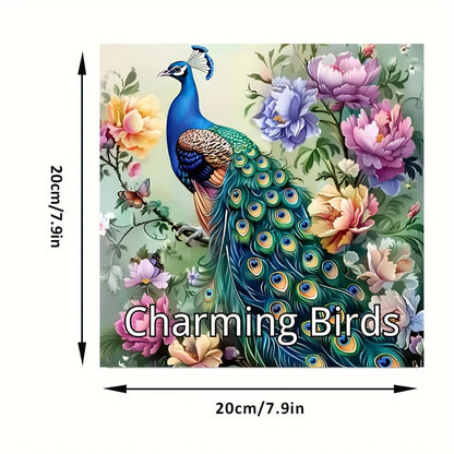 Charming Birds World Coloring Book For Soothing Stress And Relaxation A Stress Reduction Colouring  4
