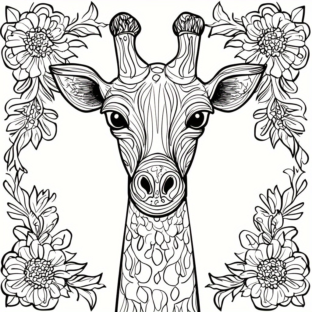 Animals Coloring Book For Adults Stress Relief And Mood Reduction Valentines Gift Idea 2