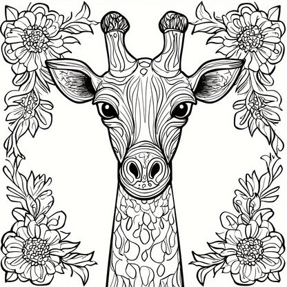 Animals Coloring Book For Adults Stress Relief And Mood Reduction Valentines Gift Idea 2