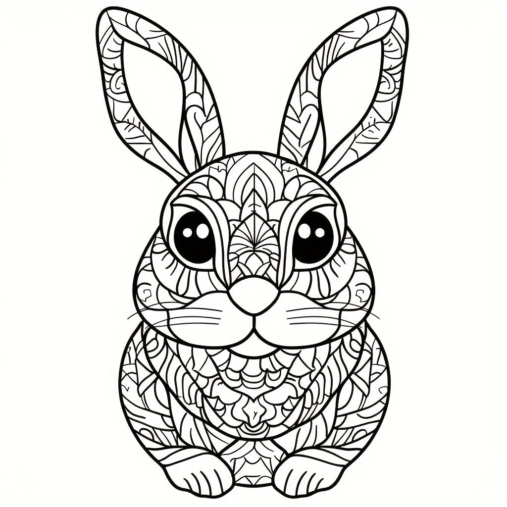 Animals Coloring Book For Adults Stress Relief And Mood Reduction Valentines Gift Idea 4