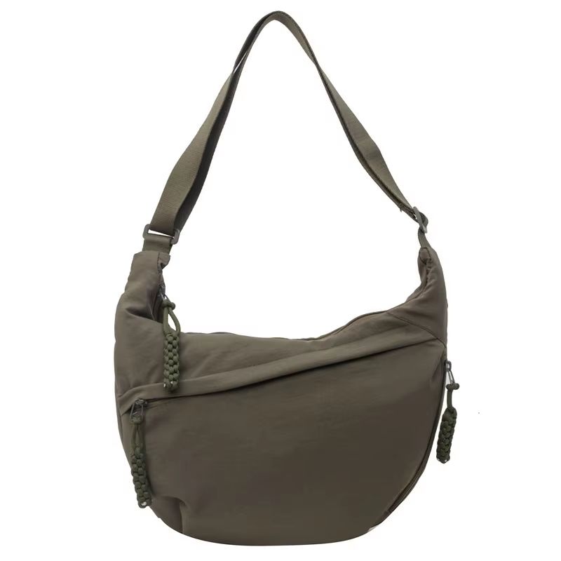 Canvas Crossbody Bag  Large Capacity Lightweight Shoulder Bag 11