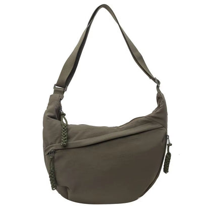 Canvas Crossbody Bag  Large Capacity Lightweight Shoulder Bag 11