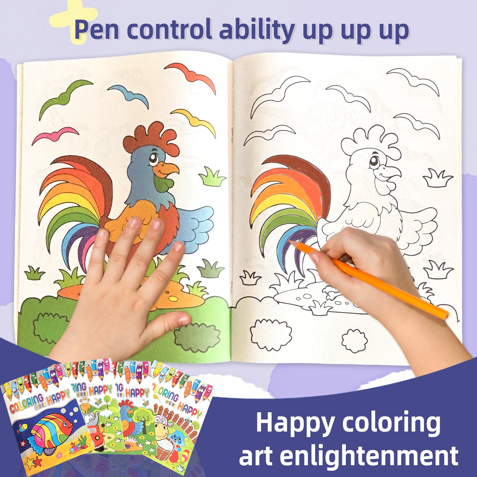 Unlock Childrens Happy Creativity, with the Coloring and Joy Coloring Book, a Fun Kids Activity Booklet