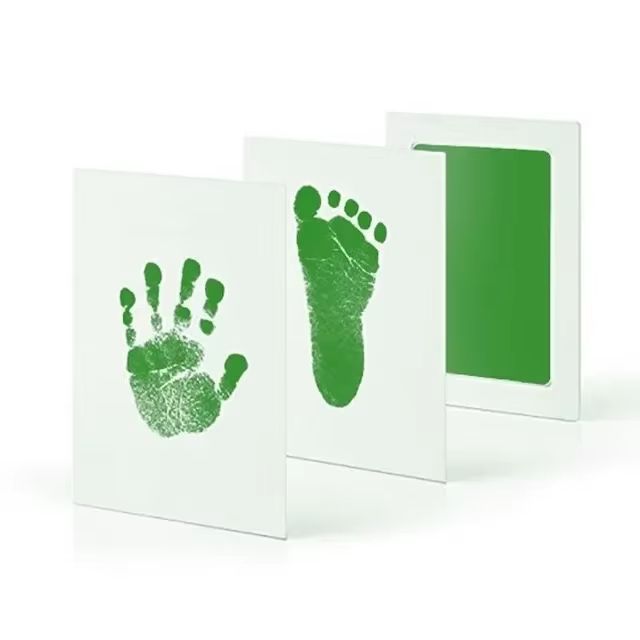 Newborn Baby Hand And Footprint Kit With Photo Frame  DIY Baby Keepsake 11