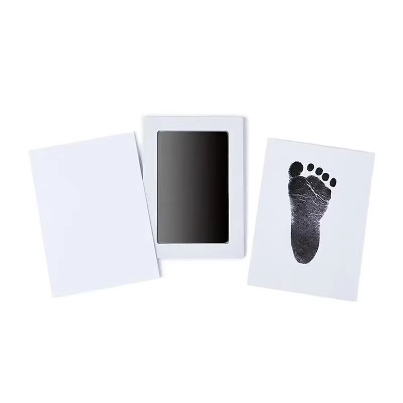 Newborn Baby Hand And Footprint Kit With Photo Frame  DIY Baby Keepsake 1