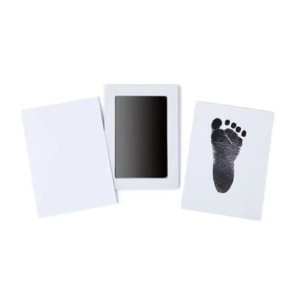 Newborn Baby Hand And Footprint Kit With Photo Frame  DIY Baby Keepsake 1