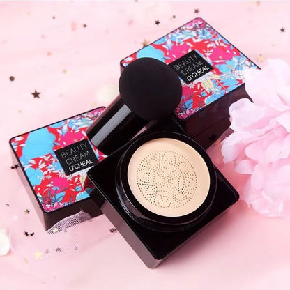 OCHEAL Mushroom Head BB Cream Foundation  Smooth Face Makeup Concealer Cushion Compact 2