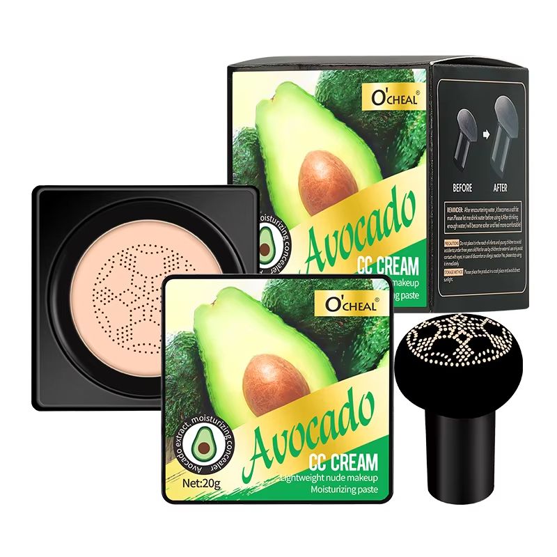 OCHEAL Mushroom Head BB Cream Foundation  Smooth Face Makeup Concealer Cushion Compact 5