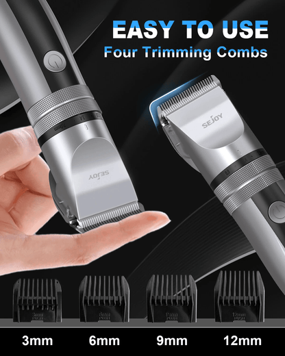 Professional Hair Clippers Cordless Trimmer Beard Cutting Barber Machine Kit Precision Adjustable G 2