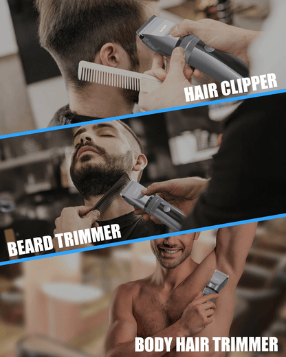 Professional Hair Clippers Cordless Trimmer Beard Cutting Barber Machine Kit Precision Adjustable G 5