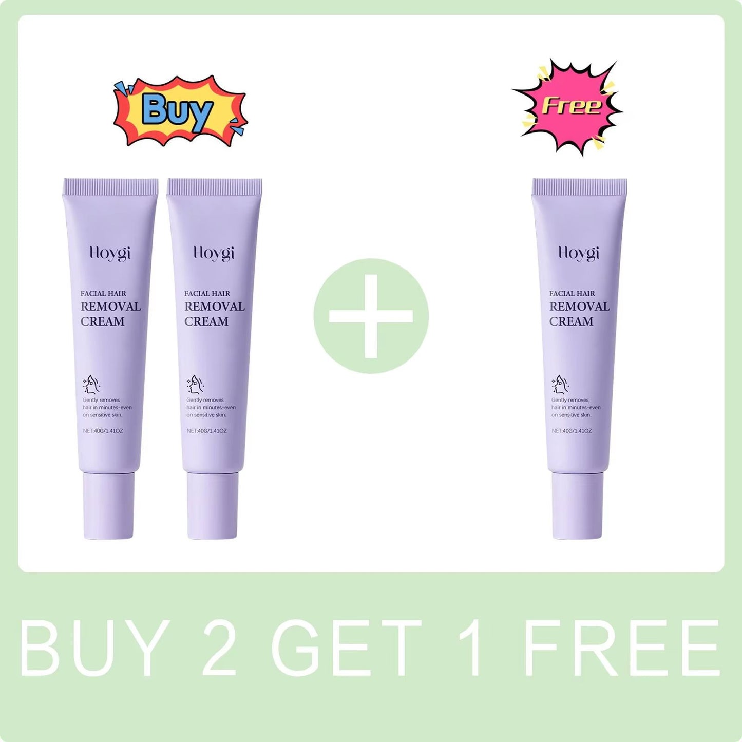 Gentle Facial Hair Removal Cream  Painless Nourishing And NonIrritating Skin Care Solution 7