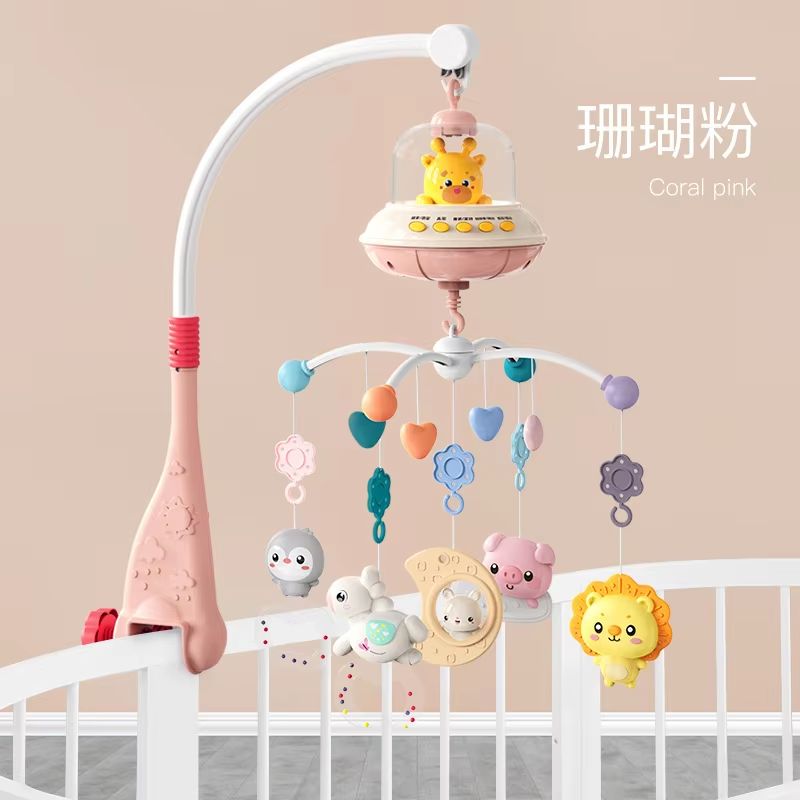 Musical Baby Crib Mobile With Lights  Music Projection  RemoteControlled Infant Crib Toy 9
