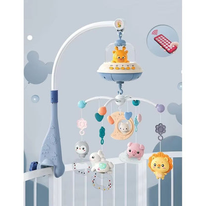 Musical Baby Crib Mobile With Lights  Music Projection  RemoteControlled Infant Crib Toy 13