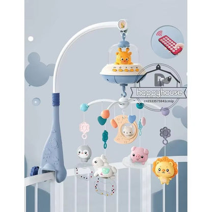 Musical Baby Crib Mobile With Lights  Music Projection  RemoteControlled Infant Crib Toy 5