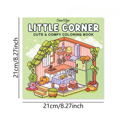 Diverse Themed Coloring Books, Unleash Creativity, Cozy Scenes, Fashion Vibes, Art Therapy For Adults