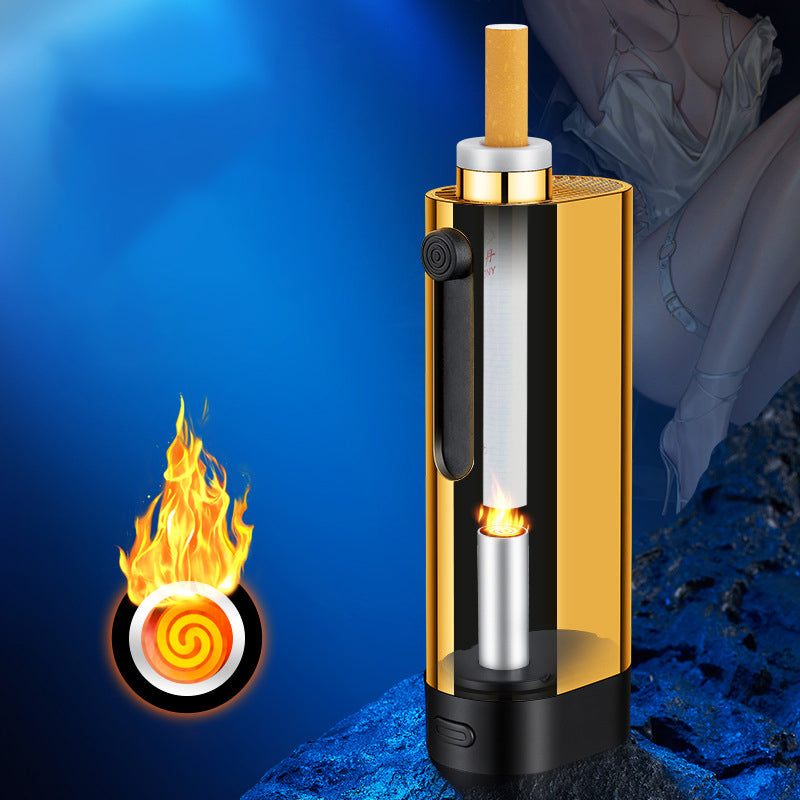 Portable Car Ashtray, with Cigarette Lighter, Anti Dust, Ash Container, Handy Gadget for Car, Office, Hotel