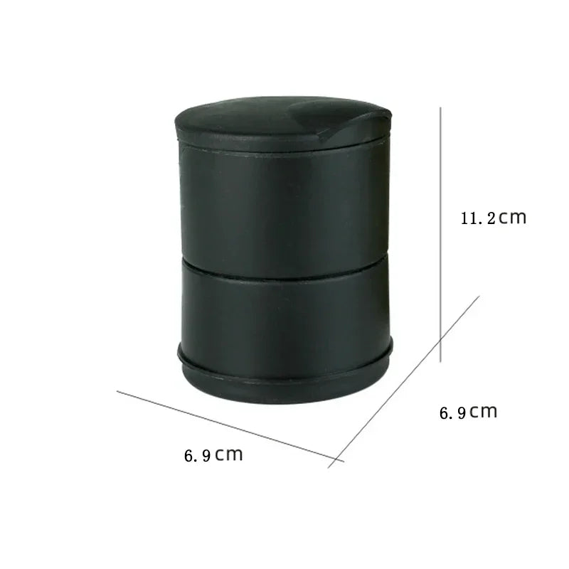 Portable Car LED Ashtray, Auto Interior Accessories, Cigarette Ashtray Holder, Spill Proof Garbage Storage Cup