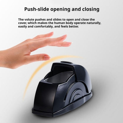 Portable Car Ashtray, Smokeless Door Mounted Ash Tray with Lid, Auto Trash Bin and Cigarette Holder