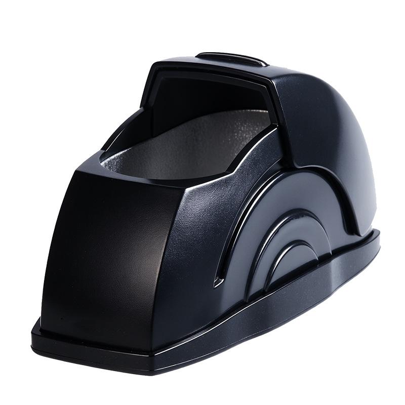 Portable Car Ashtray, Smokeless Door Mounted Ash Tray with Lid, Auto Trash Bin and Cigarette Holder