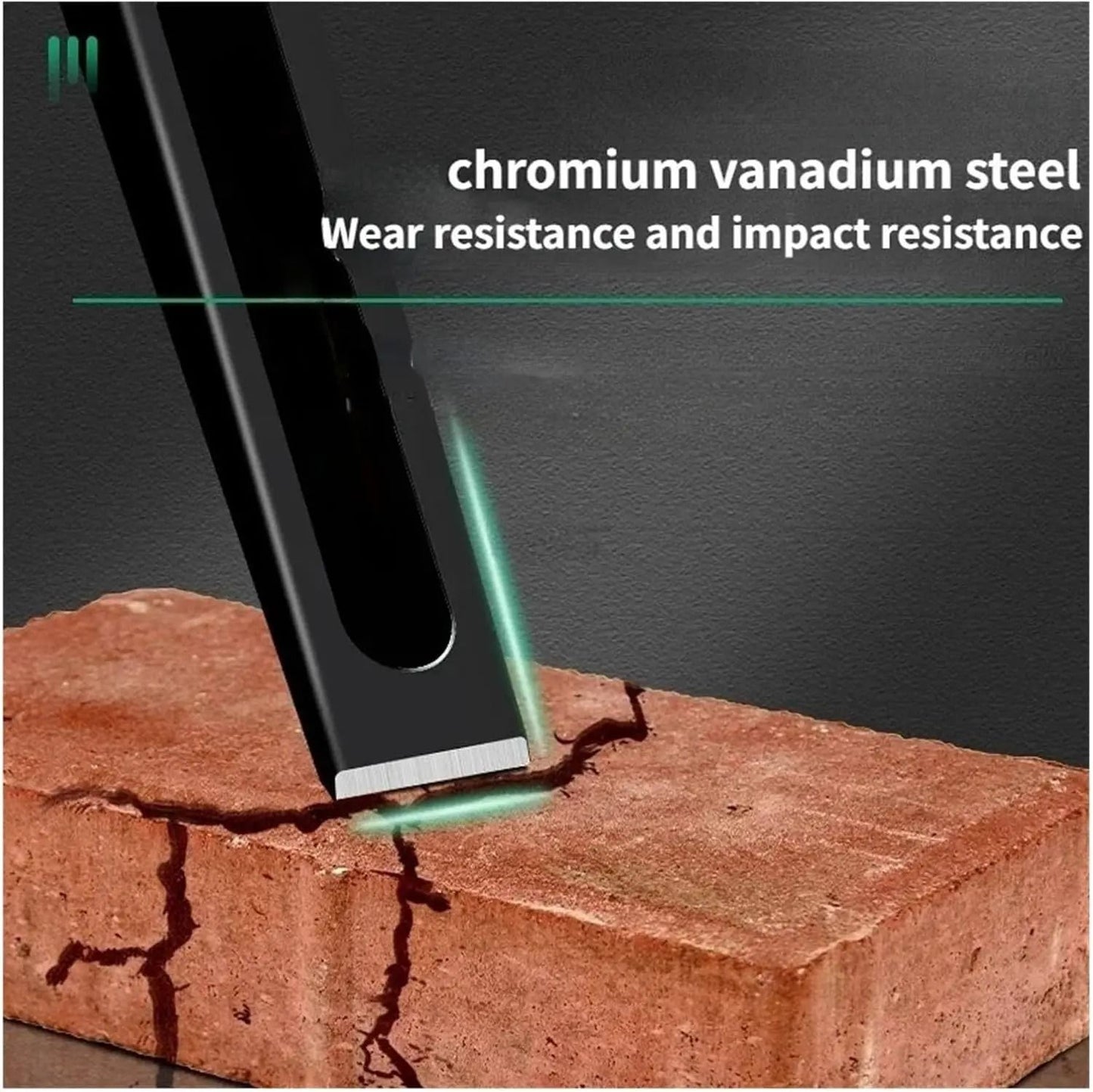 Heavy Duty Steel Flat Chisel With Hand Guard For Concrete And Masonry Work 4