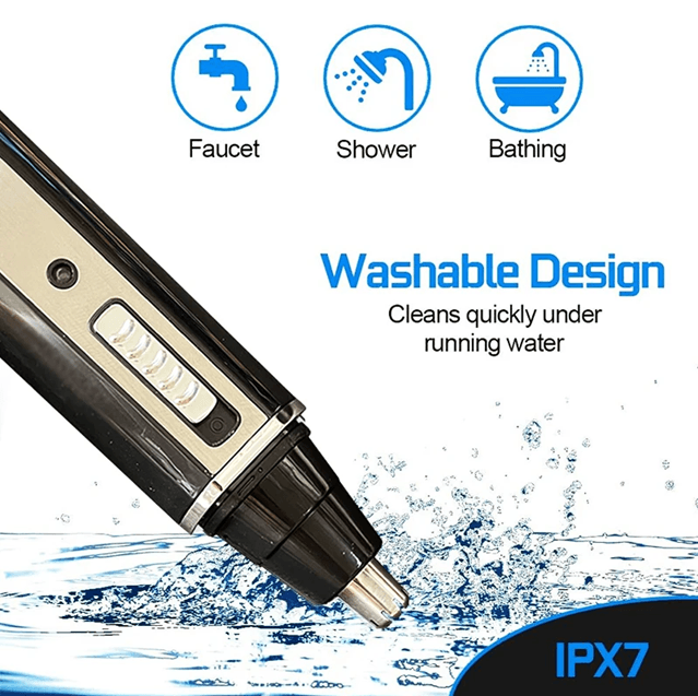 TrimPro 4 In 1 Rechargeable Nose And Beard Trimmer For Men 4