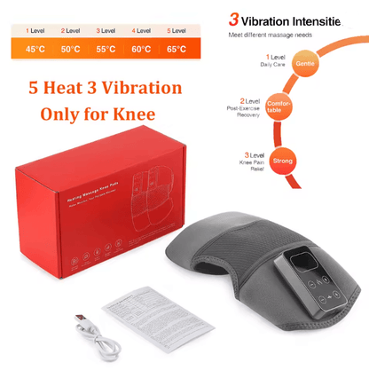 ThermaFlex Heated Vibrating Knee Pad With Infrared Therapy And USB Power 1