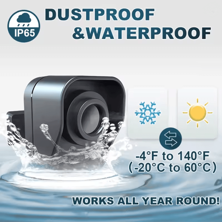 GuardSense Wireless Driveway Alarm With PIR Motion Sensor And Long Range Detection 1