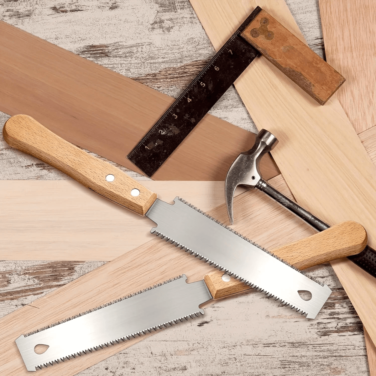 FlexCut 6 Inch Double Sided Hand Saw For Precision Woodworking 1