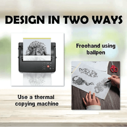 Inksafe Thermal Tattoo Transfer Paper A4 Stencil Sheets For Professional Artists 4