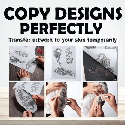 Inksafe Thermal Tattoo Transfer Paper A4 Stencil Sheets For Professional Artists 5