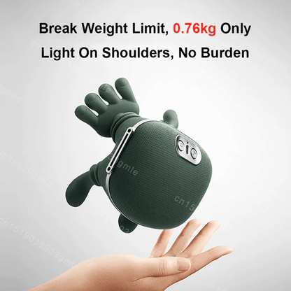 TheraRelief Heated Shiatsu Neck And Shoulder Massager With Deep Tissue Kneading 1