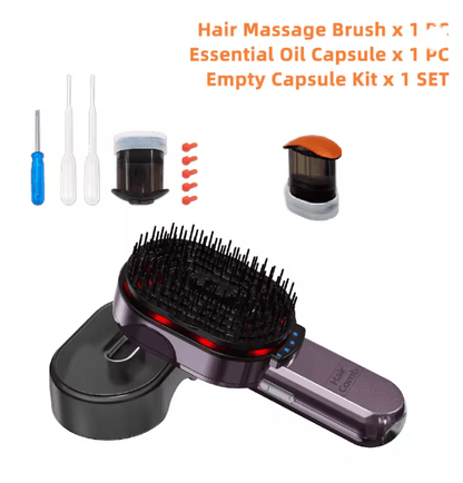 RejuvaComb 4 In 1 Hair Massage Comb With Essential Oil Spray And Photon Therapy 5