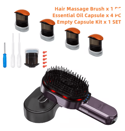 RejuvaComb 4 In 1 Hair Massage Comb With Essential Oil Spray And Photon Therapy 6