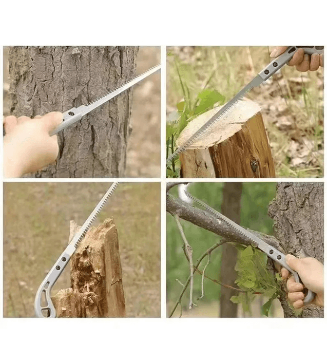 TimberEdge SK5 Steel Hand Saw With Wooden Handle For Woodworking And Garden Use 4