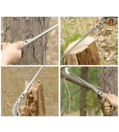 TimberEdge SK5 Steel Hand Saw With Wooden Handle For Woodworking And Garden Use 4